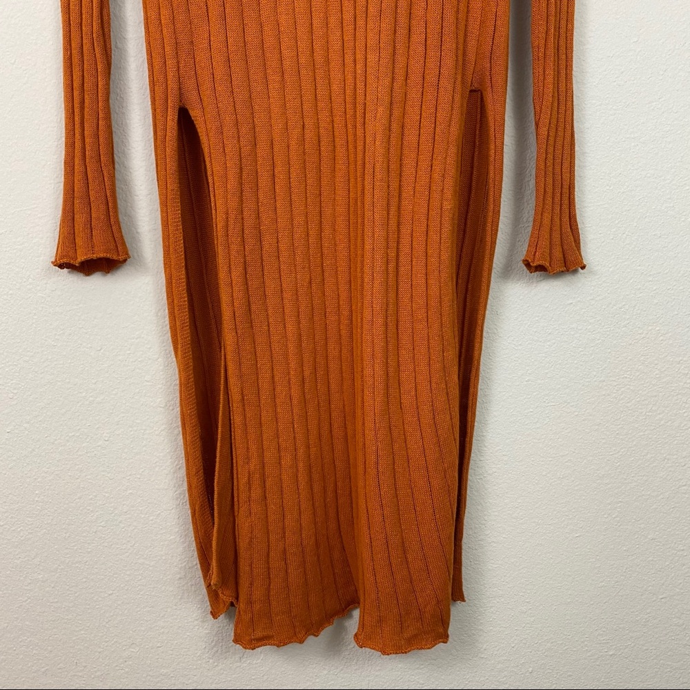 {free people} ribby rib linen blend cardigan - Picture 10 of 12